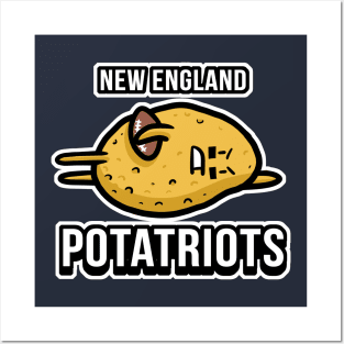 New England Potatriots Posters and Art